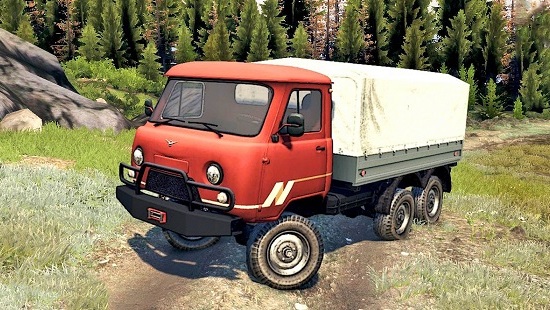 Уаз Головастик 6x6 v23.10.16 для Spin Tires 03.03.16