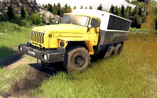 Урал-4320-10 RealTruck v22.10.16 для Spin Tires 03.03.16