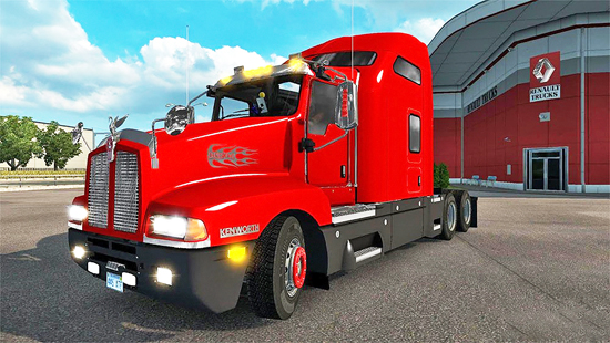 Kenworth T600 v1.0 Fixed для Euro Truck Simulator 2 1.26