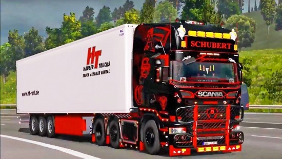 Scania Schubert v2.0 для Euro Truck Simulator 2 1.26