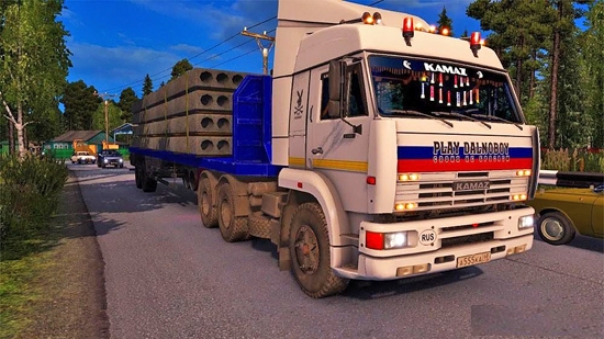 Камаз MEGAMOD для ETS 2 v1.26