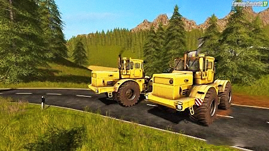 Кировец К-700А + Кировец К-701 V1.01 для Farm Simulator 2017