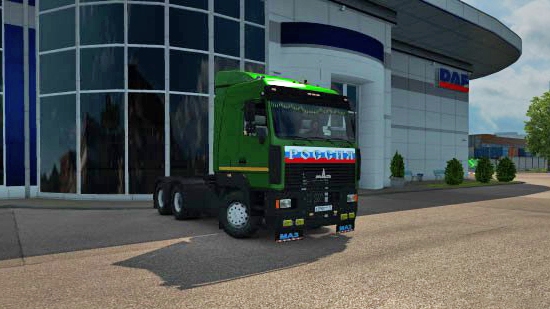 Маз 5340, 5440, 6430А8 Reworked для Euro Truck Simulator 2 1.26