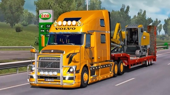 Скачать Новый интерьер Volvo мод для Euro Truck Simulator 2 бесплатно