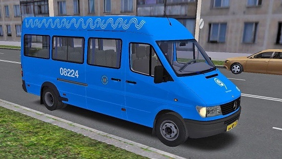 Московская перекраска Автолайн для Mercedes Benz Sprinter (312D-412D) OMSI 2