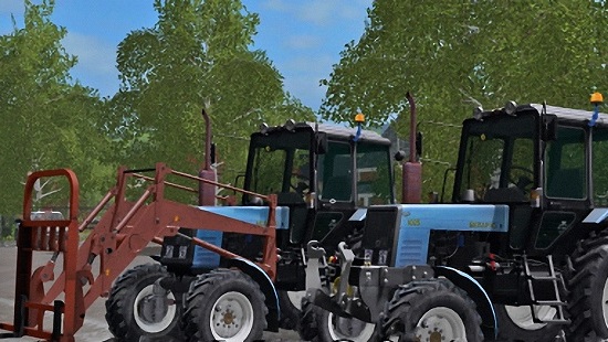 МТЗ 1025 КУН v1.0 для Farming Simulator 2017