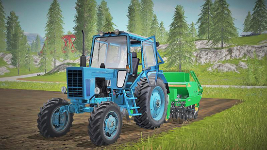 МТЗ 82 UK v3.0 для Farming Simulator 2017