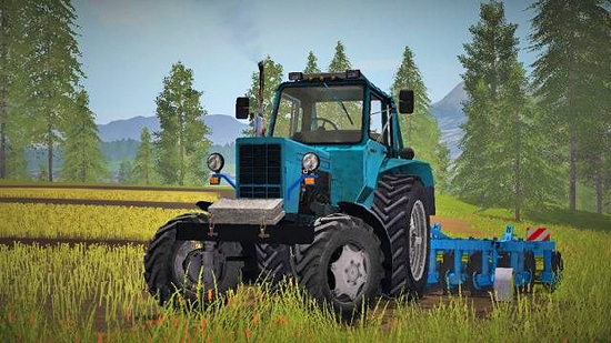 МТЗ 82 Беларус 4WD v1.0 для Farming Simulator 2017