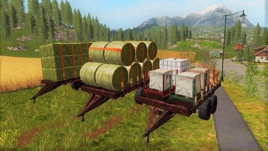 ПРТ 10 Тюковоз v3.0 для Farming Simulator 2017