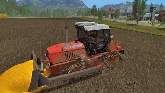 ВТ 150 и Отвал v1.0 для Farming Simulator 2017