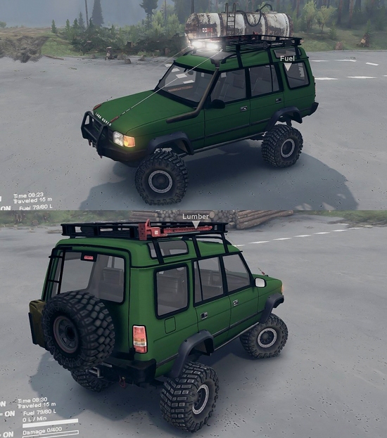 Land Rover для Spin Tires 22.07.15