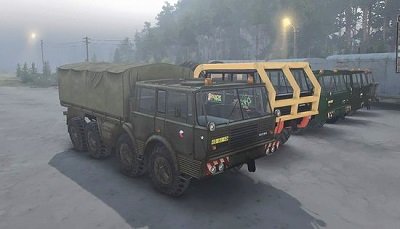 TATRA 813 8x8 KOLOS для Spin Tires 23.10.15