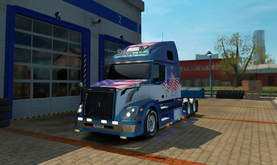 VOLVO VNL 670 1.22 для Euro Truck Simulator 2