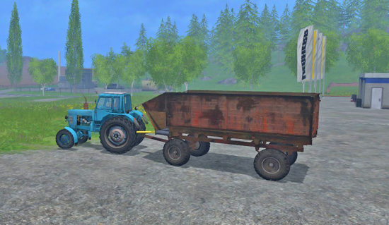 Кормораздатчик КТУ-10 для Farming Simulator 2015