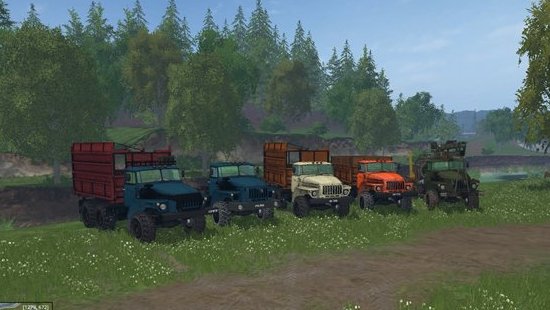 Урал пак v2.0 для Farming Simulator 2015