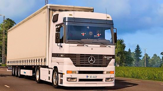 Mercedes Benz Actros MP1 Fixed ETS2 1 26 1 27 