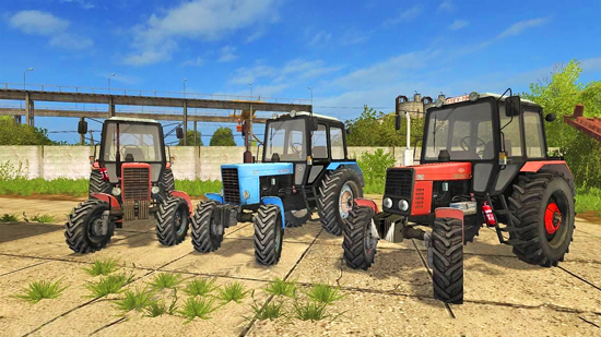 Мтз-82 пак для Farming Simulator 2017