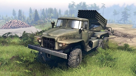 Урал-375 Град для Spintires 03.03.16