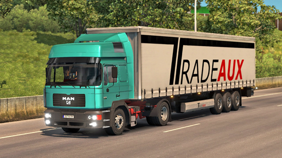 MAN F2000 19.414 для Euro Truck Simulator 2 1.27