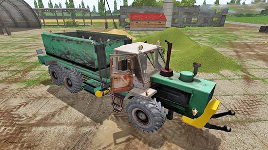 ХТЗ T 150 Кормораздатчик v1.0 для Farming Simulator 2017