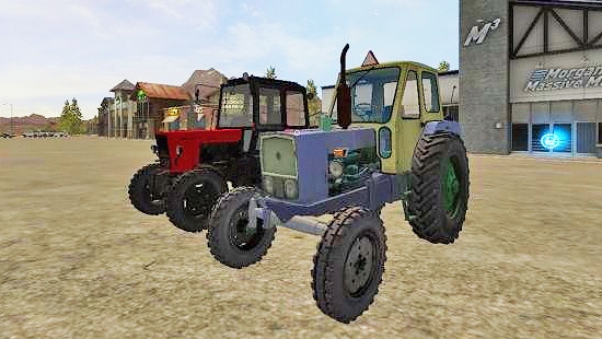 МТЗ 82.1 и ЮМЗ 6 КЛ Пак v1.0 для Farming Simulator 2017
