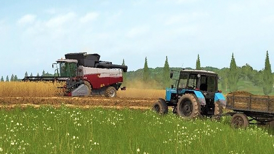 Акрос 530 v1.0 для Farming Simulator 2017