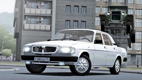 ГАЗ 3110 Волга для City Car Driving 1.5.1-1.5.2