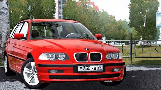 BMW M3 E46 Универсал для City Car Driving 1.5.1 - 1.5.4