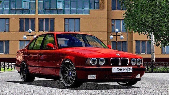 Мод BMW M5 (E34) для City Car Driving 1.5.1