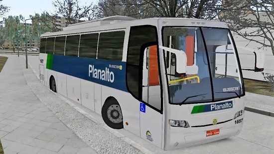 Автобус Busscar El Buss 340 K124 для Omsi 2