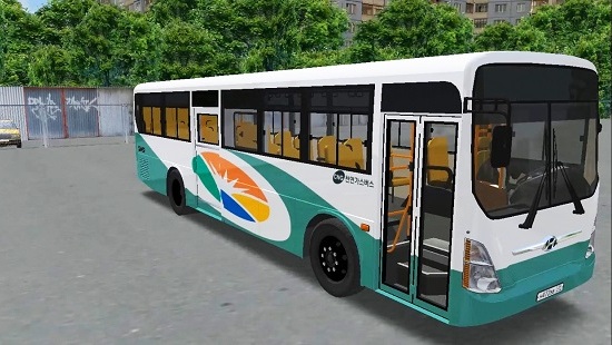 Автобус Hyundai Intercity для Omsi 2