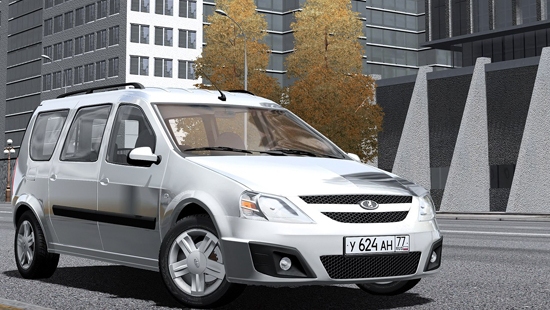 Машина LADA Largus для City Car Driving 1.5.1 - 1.5.4