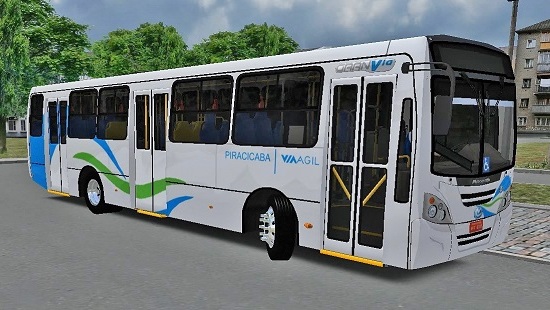 Автобус Mascarello Gran Via 2008 Onibus VCI для Omsi 2