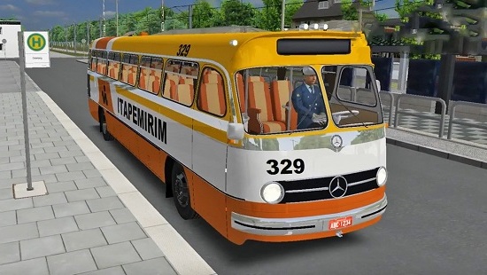 Автобус Mercedes-Benz Monobloco O321 HL для Omsi 2