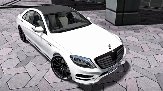 Машина Mercedes-Benz S63 AMG (W222) для City Car Driving 1.5.2-1.5.4