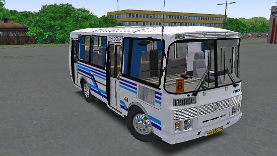 Автобус Паз-32054 Тюнингованный для Omsi 2
