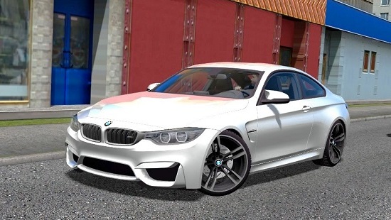 Мод BMW M4 F82 для City Car Driving 1.5.1.-1.5.5