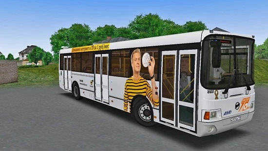 Автобус ЛиАЗ-5293.53 (2010-2012) v2.0 для OMSI 2
