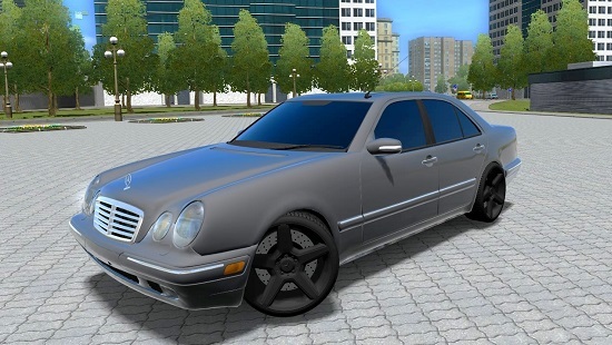Автомобиль Mercedes-Benz Е420 для City Car Driving 1.5.5