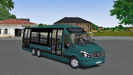 Автобус Mercedes-Benz Sprinter City 77 для Omsi 2