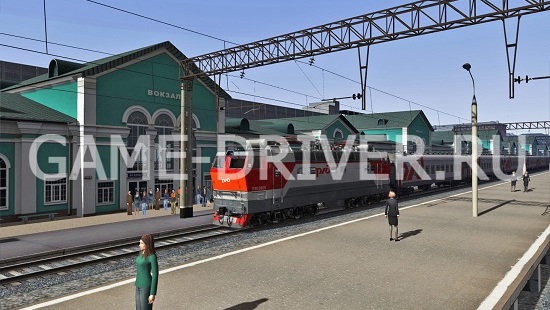 Маршрут Москва-Владимир для Train Simulator 2018