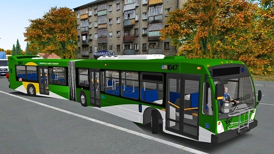 Автобус NovaBUS LFSA для Omsi 2