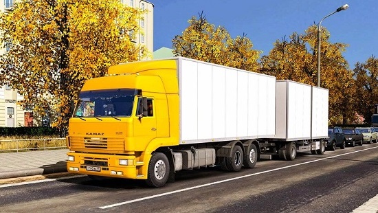 ETS 2 мод Камаз 5360,53602,5480,6460-73 для Euro Truck Simulator 2 1.36