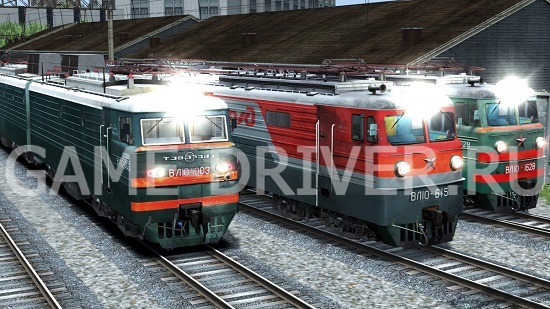 Электровозы ВЛ10-615-1628 для Train Simulator 2019