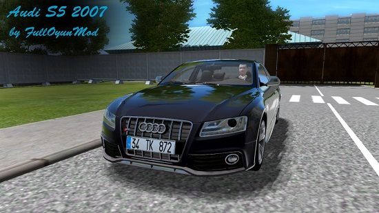 Машина Audi S5 2007 для City Car Driving 1.5.6