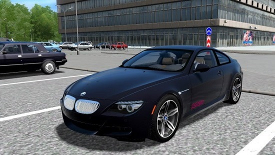 Мод BMW M6 E63 для City Car Driving 1.5.8
