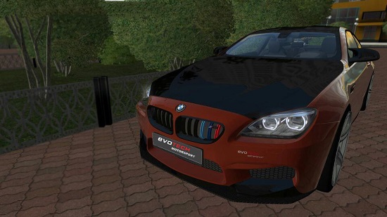 Автомобиль BMW M6 Evotech для City Car Driving 1.5.7