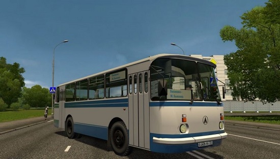 Автобус ЛАЗ 695 для City Car Driving 1.5.7