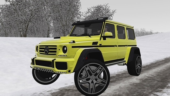 MB G500 4×4 2017 для City Car Driving 1.5.1-1.5.6