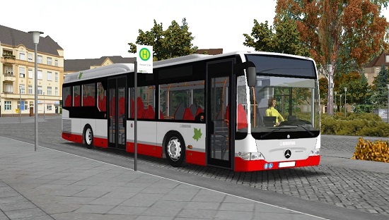 Омси 2 мод автобус Mercedes Benz O530 Citaro Facelift LE Ü OMSI 2